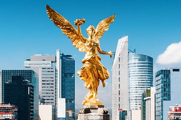 Independence monument in Mexico City