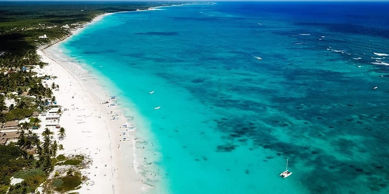 Tulum, Mexico - aerial